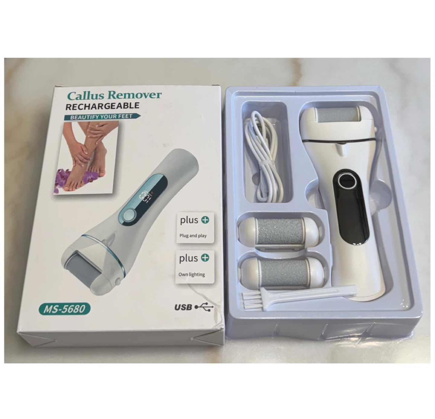 Brand new 100% Effective Electric Foot Callus Remover - photo 2
