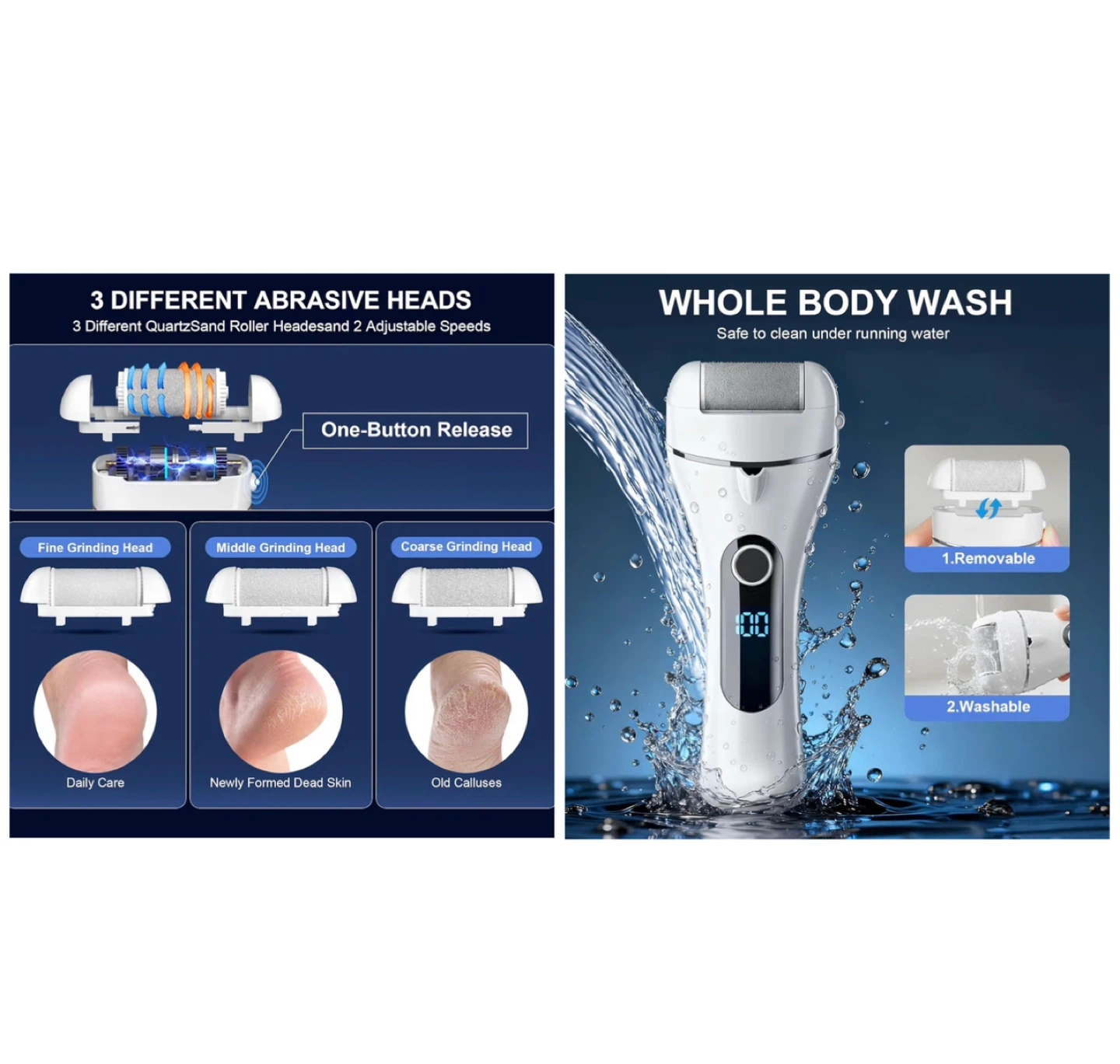Brand new 100% Effective Electric Foot Callus Remover - photo 5