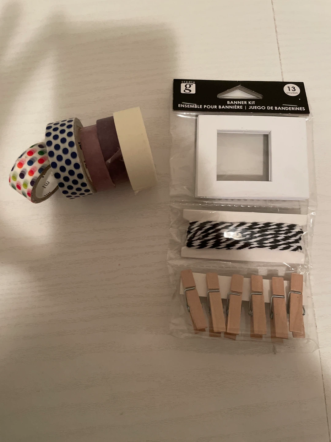 Studio G Banner Kit with Washi Tape