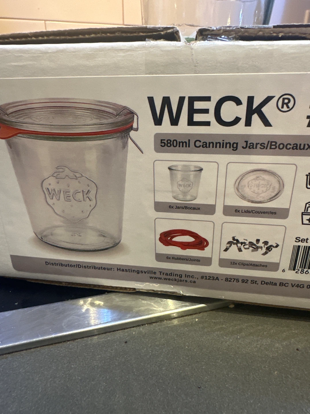 Viral Weck 580ml Canning Jars - NEW( 2) - photo 3