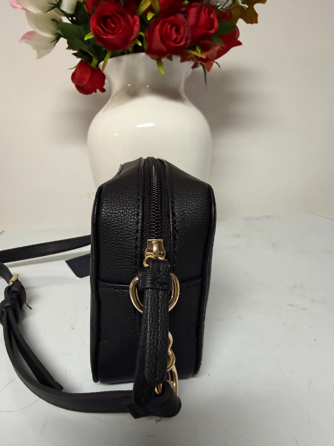 Tommy Hilfiger Black Embossed Camera Bag - photo 5