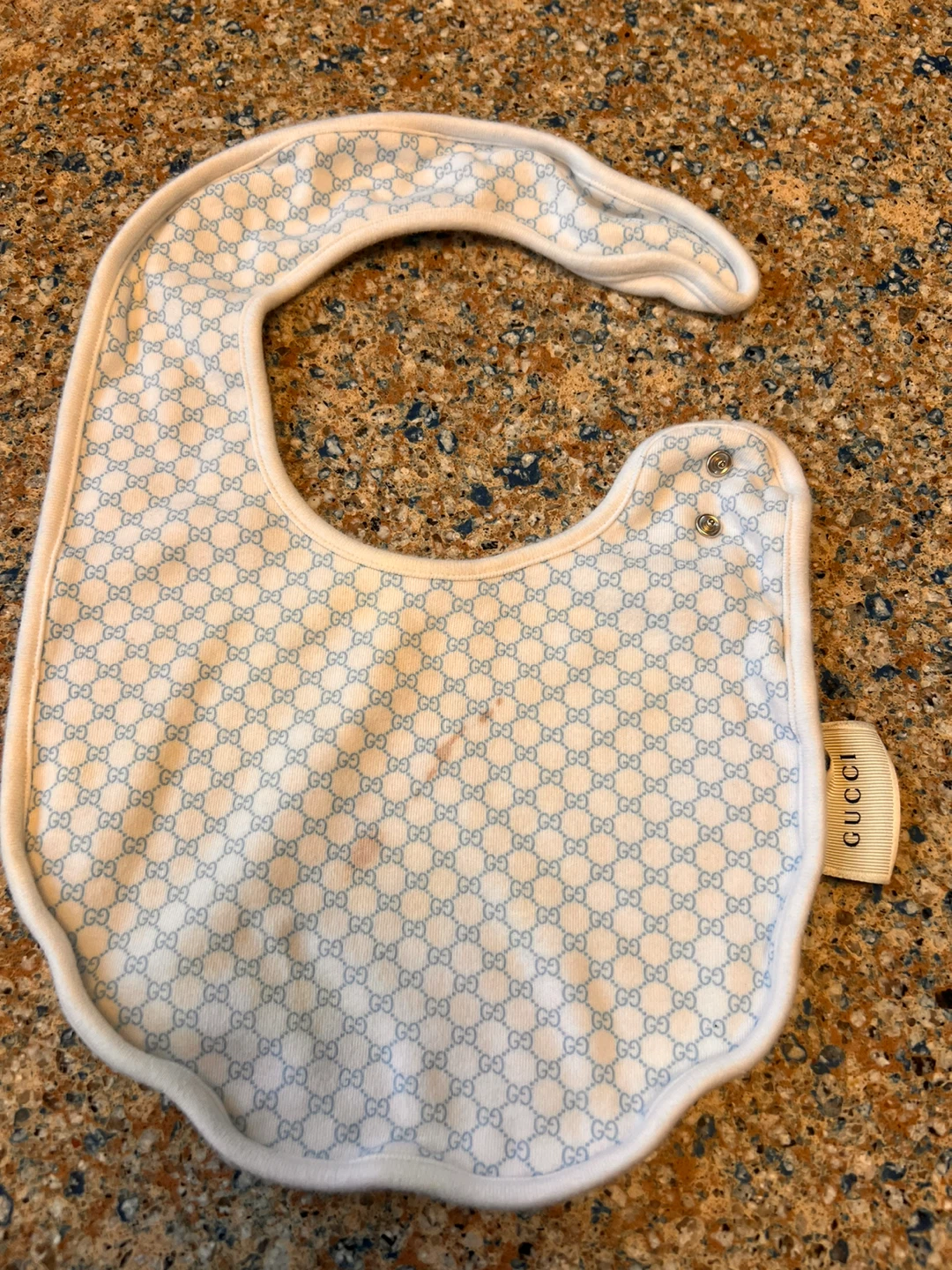 Original and authentic Gucci Baby Bib