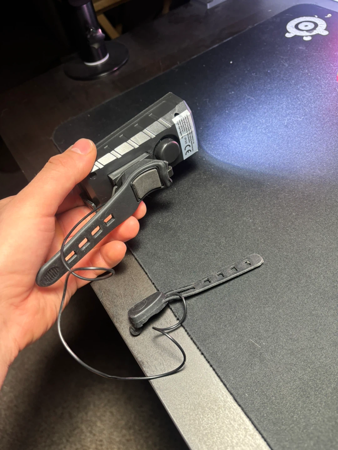 Solar Powered Bicycle Tail Light with Digital Display - photo 3