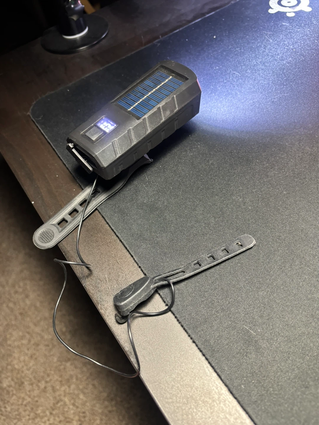 Solar Powered Bicycle Tail Light with Digital Display - photo 2