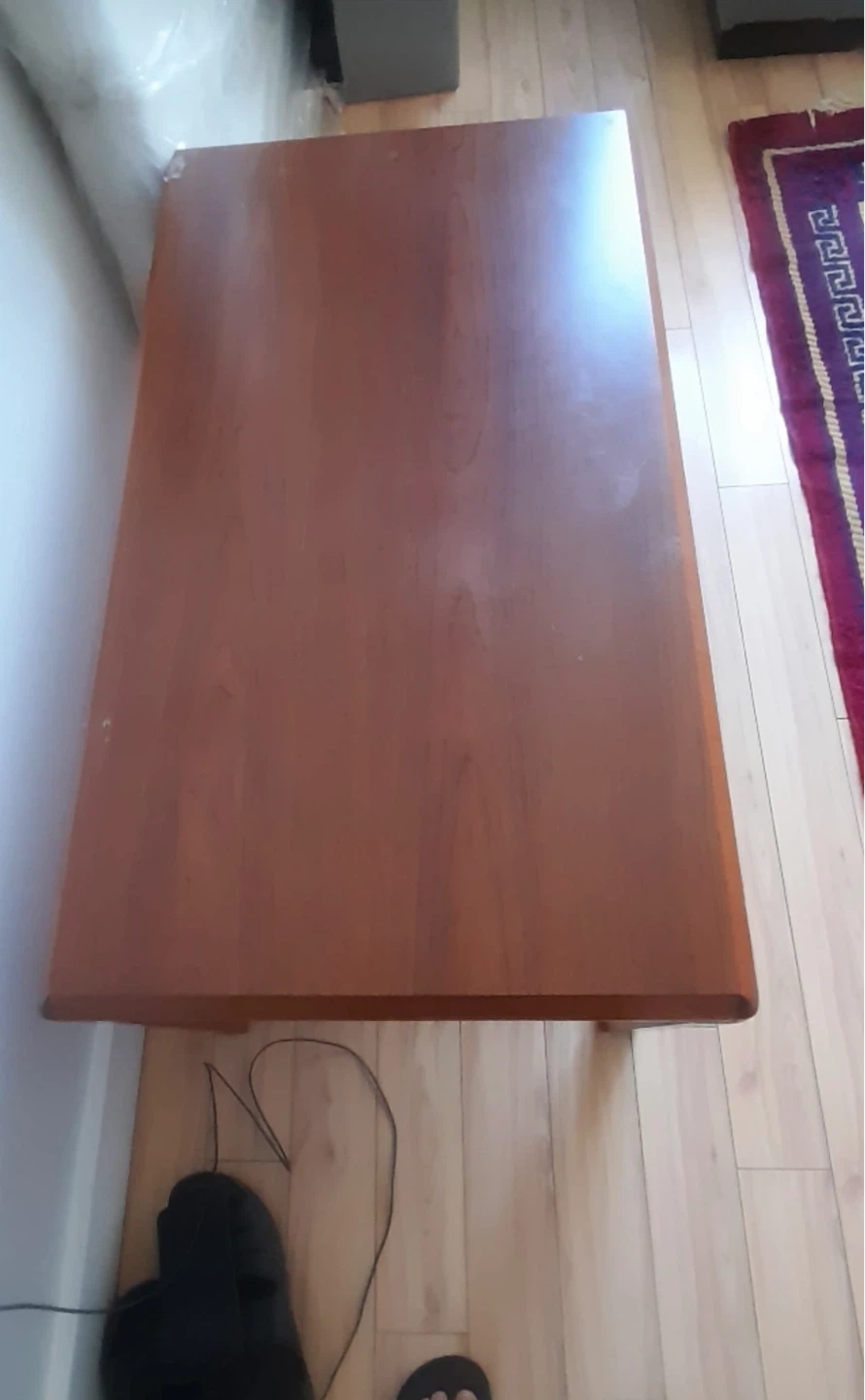 Wooden coffee table - photo 3