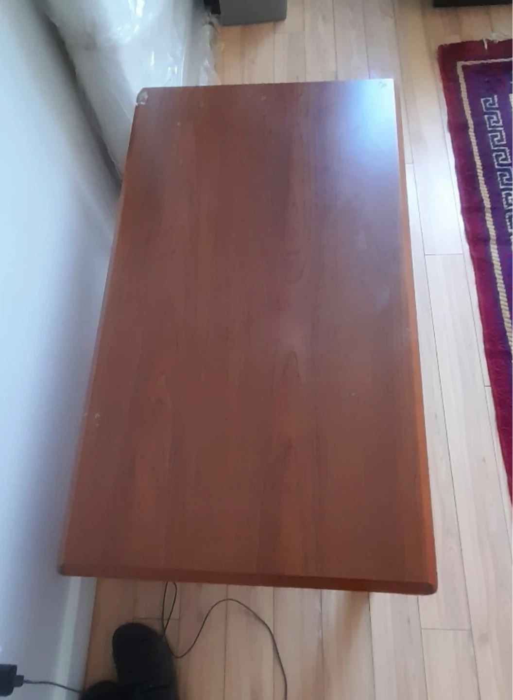 Wooden coffee table - photo 2