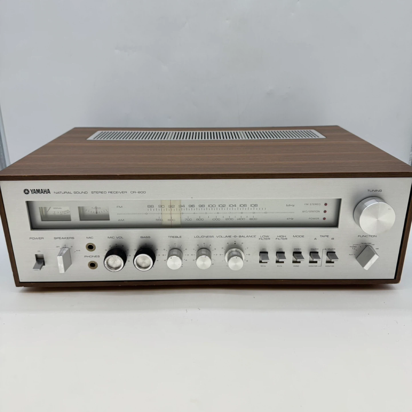Yamaha CR-600 Natural Sound Stereo Receiver Tested Japan