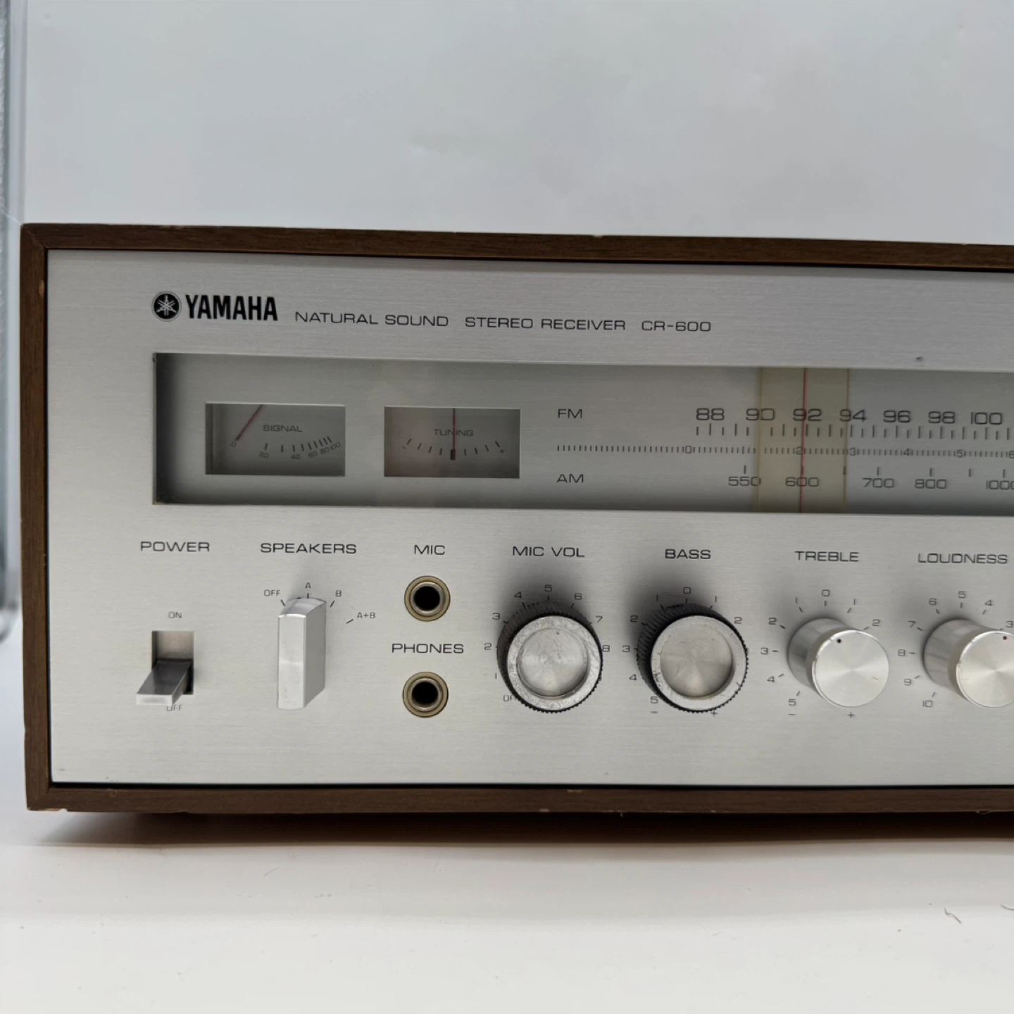Yamaha CR-600 Natural Sound Stereo Receiver Tested Japan - photo 2