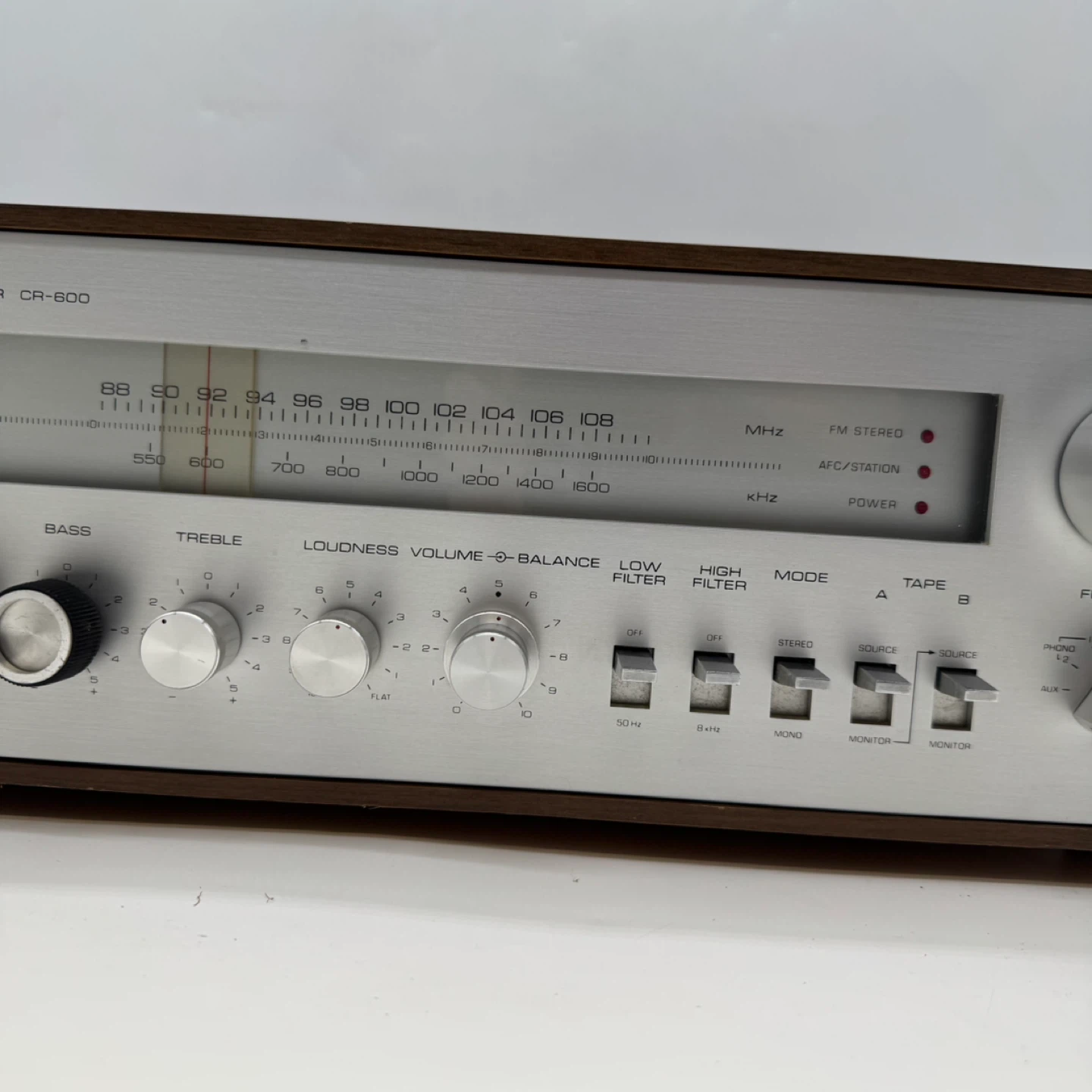 Yamaha CR-600 Natural Sound Stereo Receiver Tested Japan - photo 3