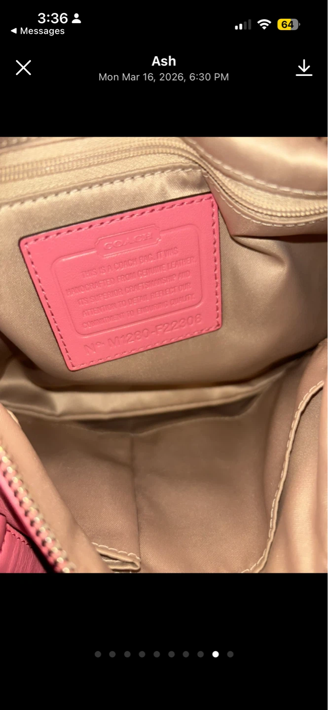 Coach Kristin Leather East-West Crossbody Shoulder Bag - photo 4