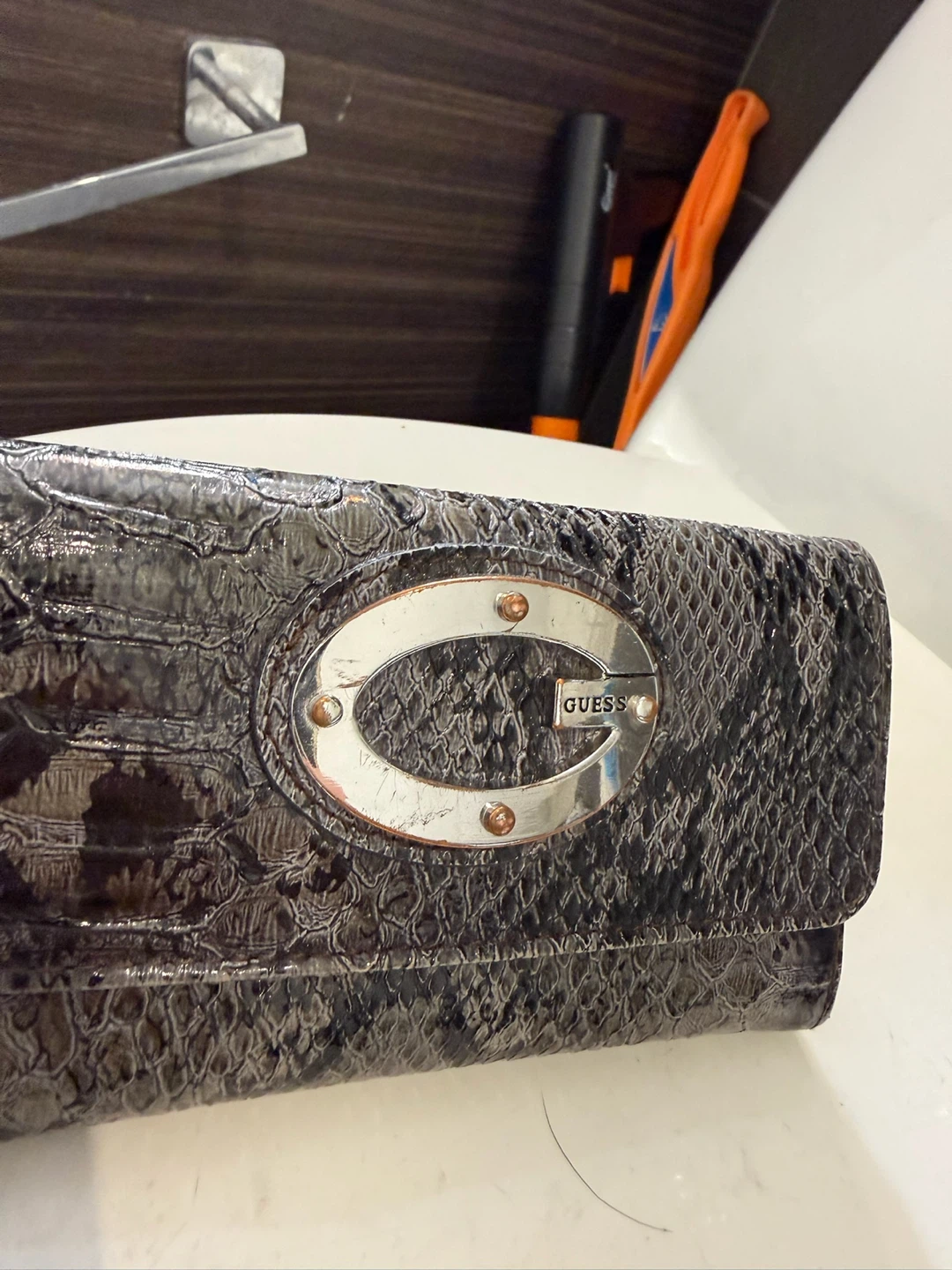 Guess Snake Embossed Wallet - photo 2