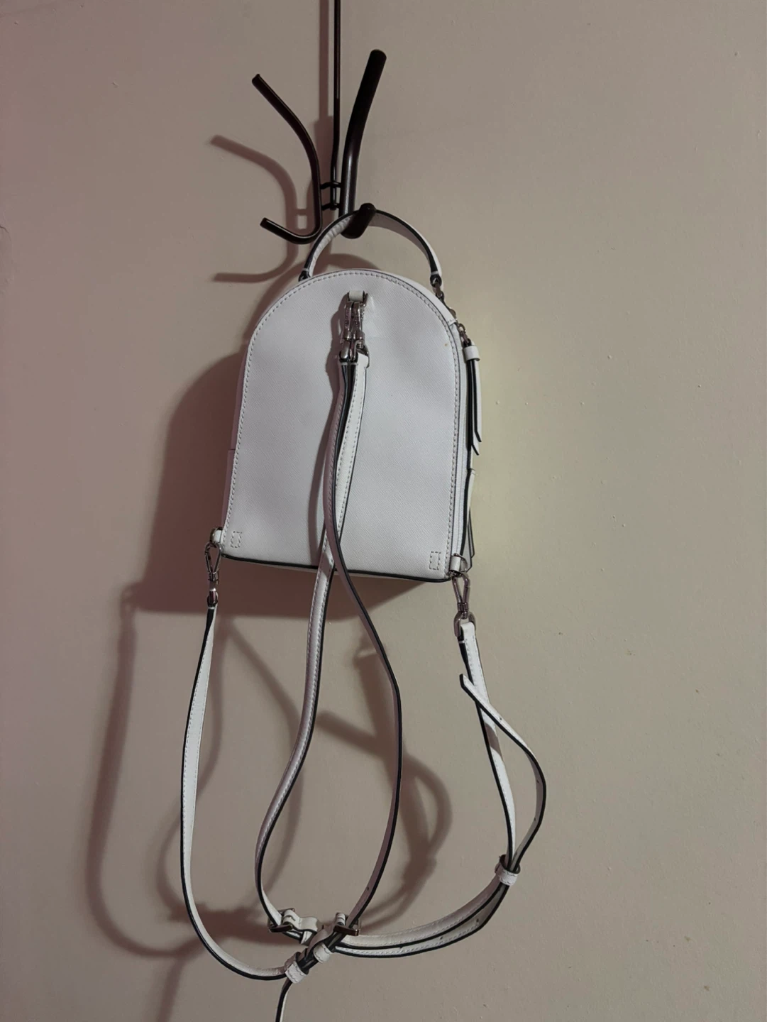 Kate Spade New York White Leather Mini Backpack - photo 2