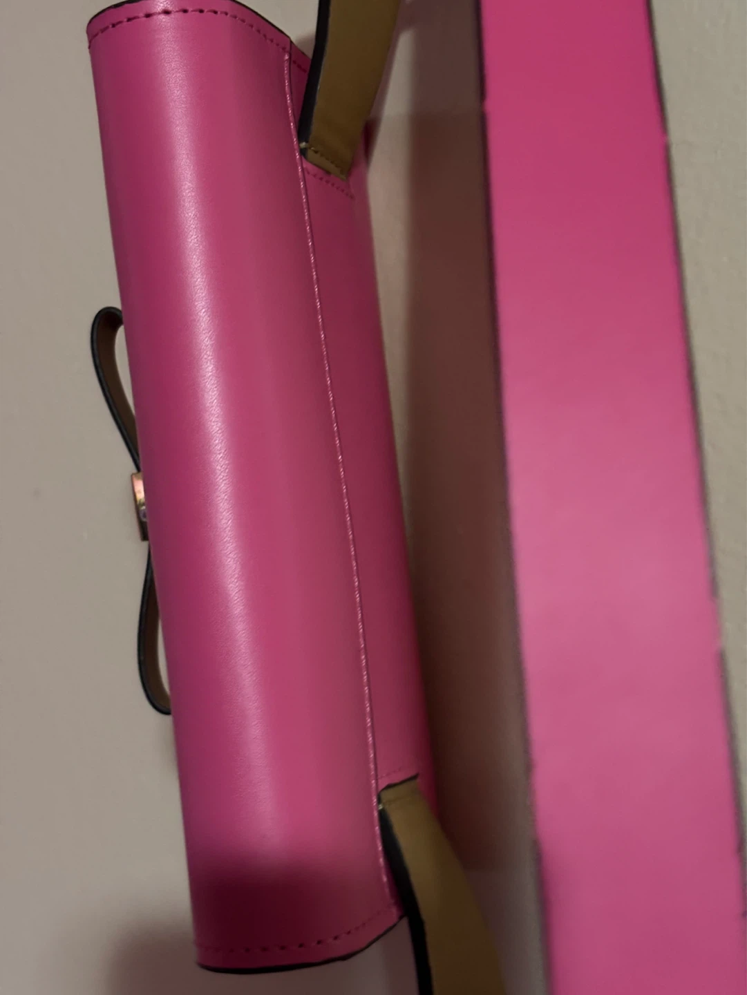 Kate Spade Pink Leather Belt Bag with Bow - photo 2