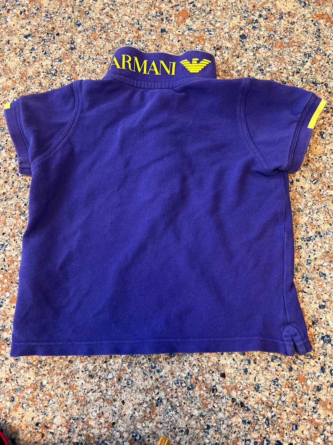 Original and authentic Armani Baby Purple Polo Shirt - 12M - photo 5