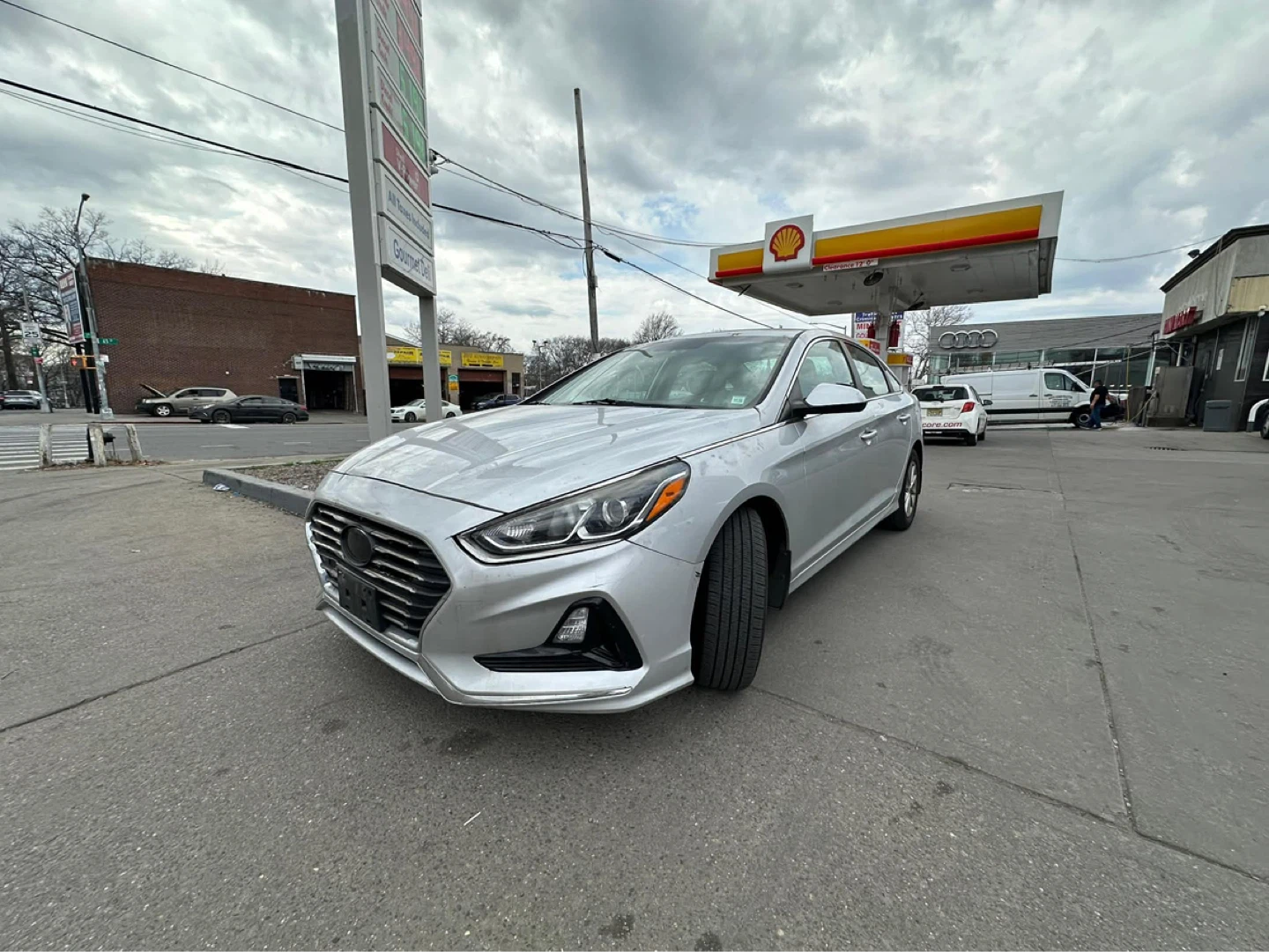 2018 Silver Hyundai Sonata Sedan