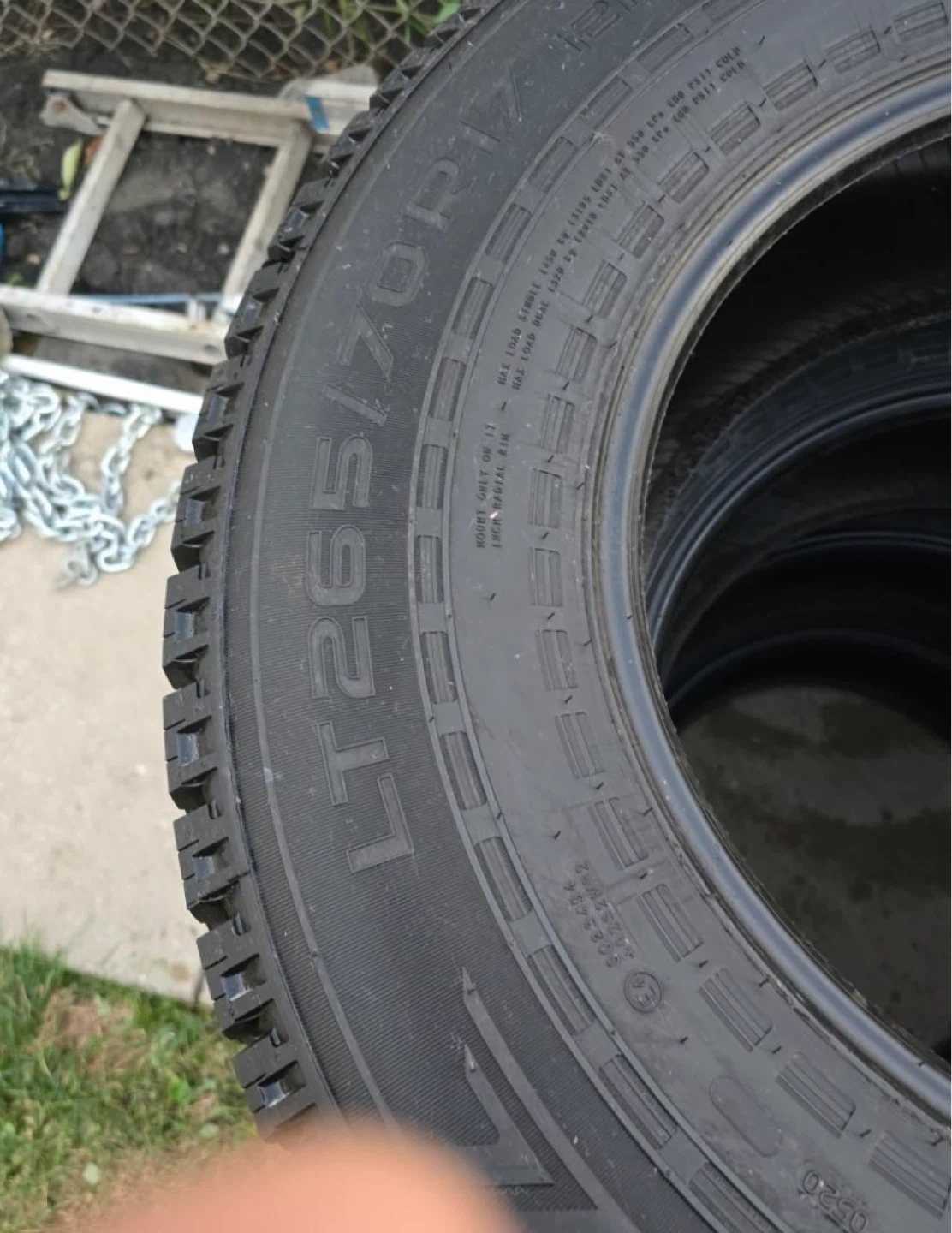 LT265/70R17 All-Terrain Tires - photo 3