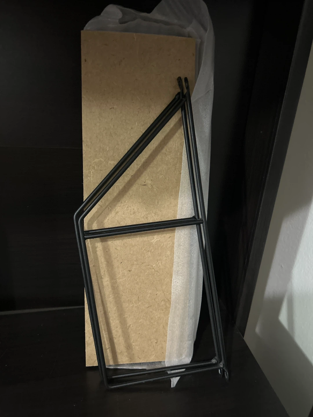 Two-Tier Floating Shelf with Wall Mounts - photo 4