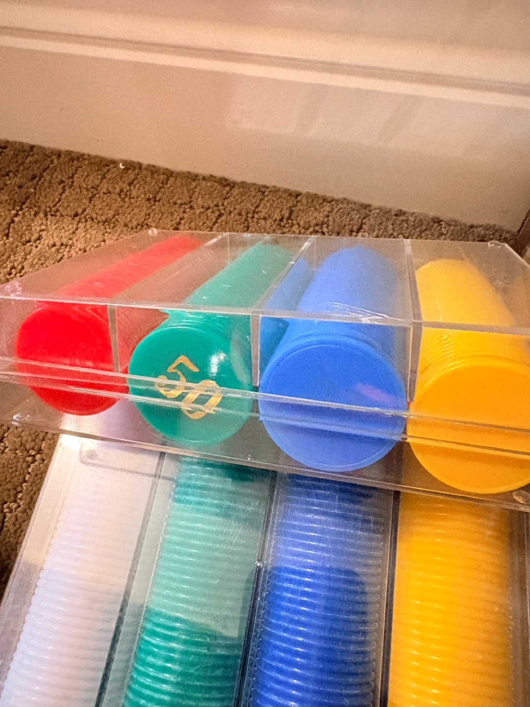 5 boxes of Poker Chips Set in Case - photo 2