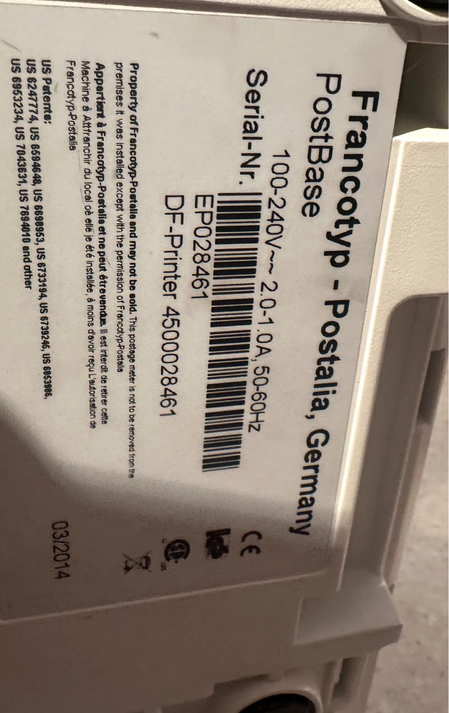 Francotyp Postalia PostBase FP-Printer - photo 4