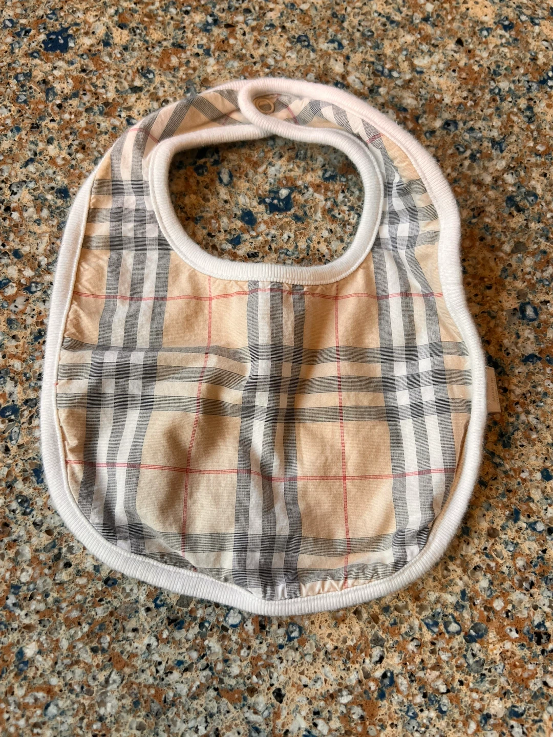 Original and authentic Burberry Baby Bib