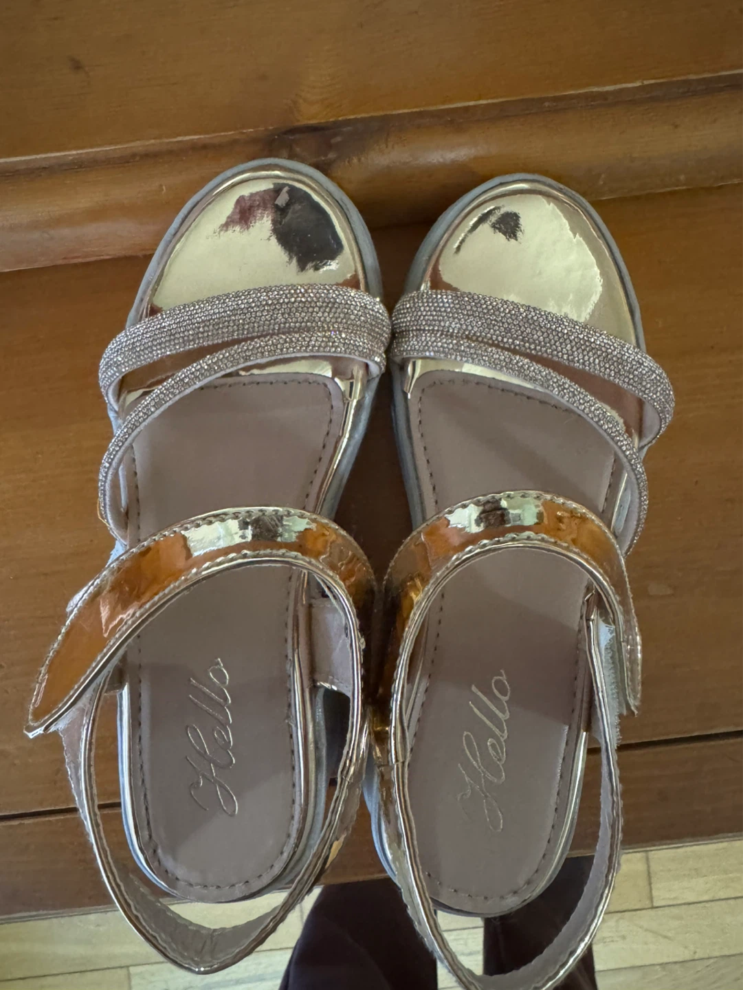 Hello Sandals girl size 4 and 5