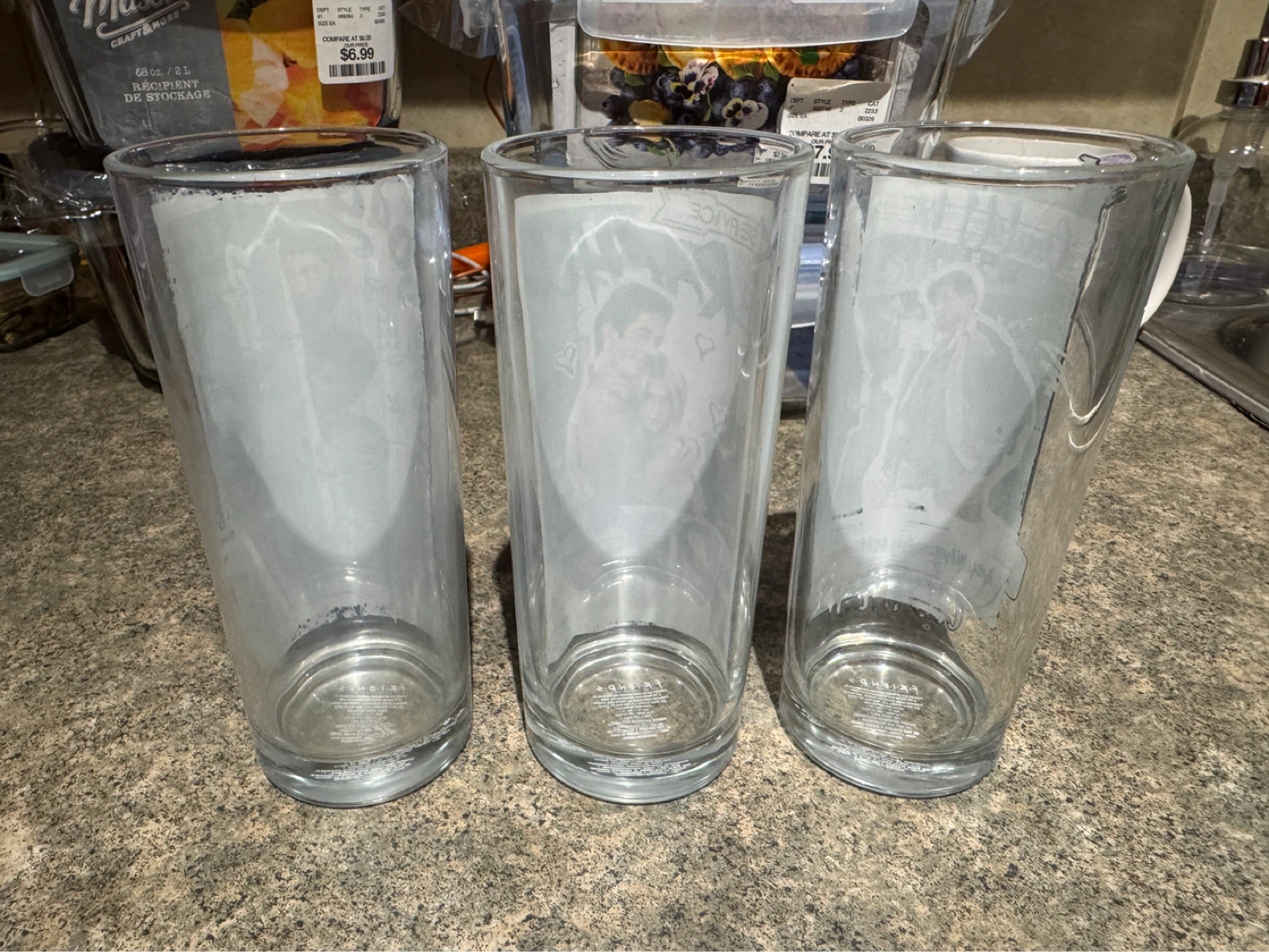 Friends TV Show Character Tumbler Glasses Set - photo 2
