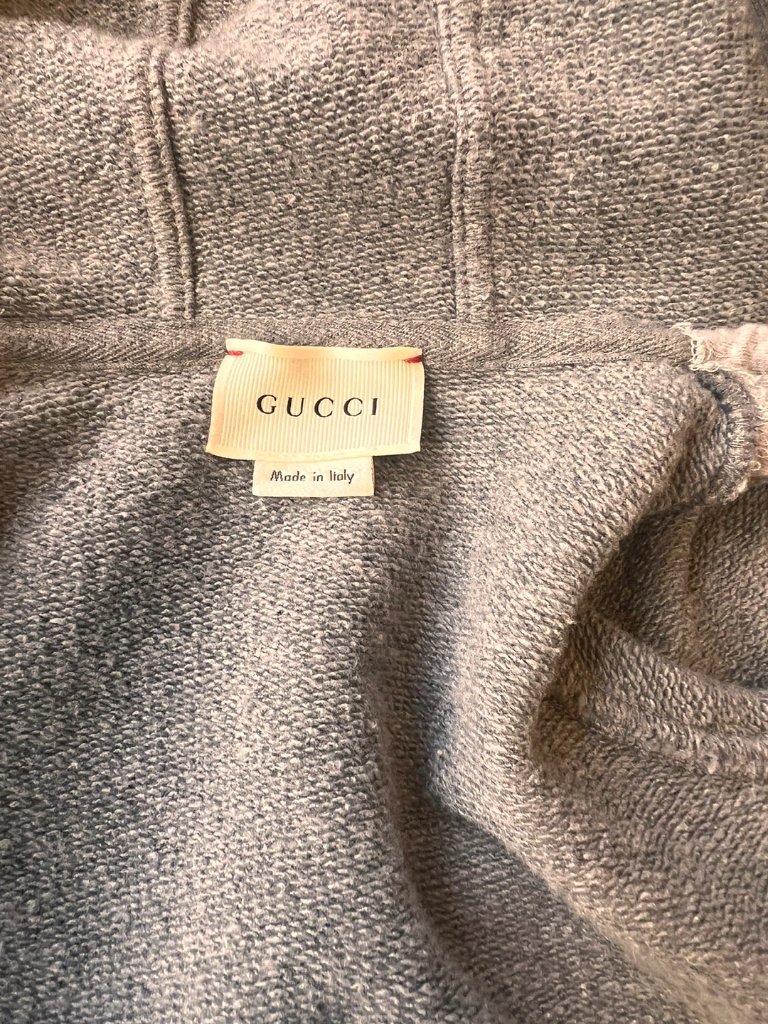 Gucci Kids Grey Zip-Up Hoodie with Star Detail - photo 3