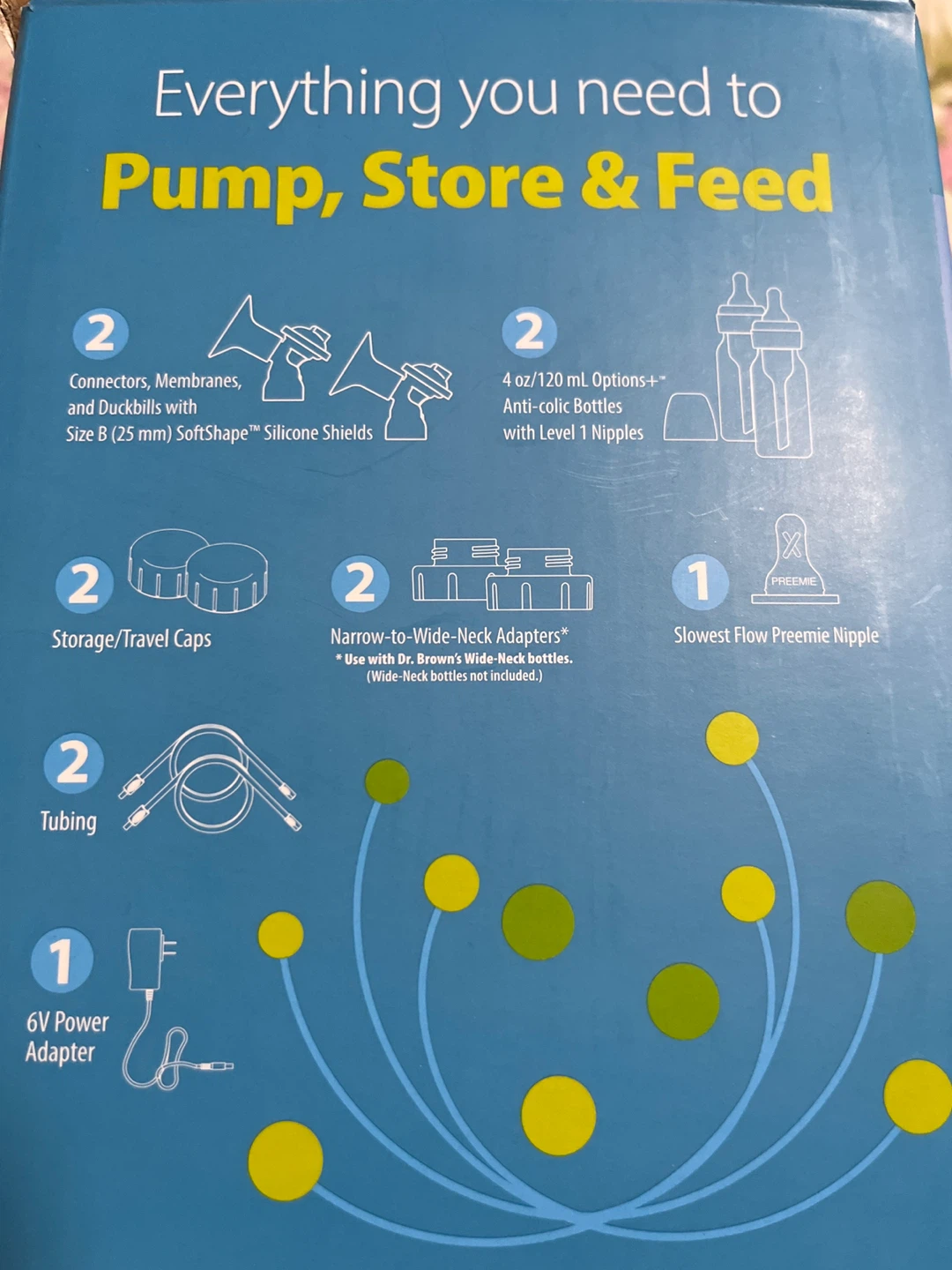 Dr. Brown's Customflow Double Electric Breast Pump - photo 2