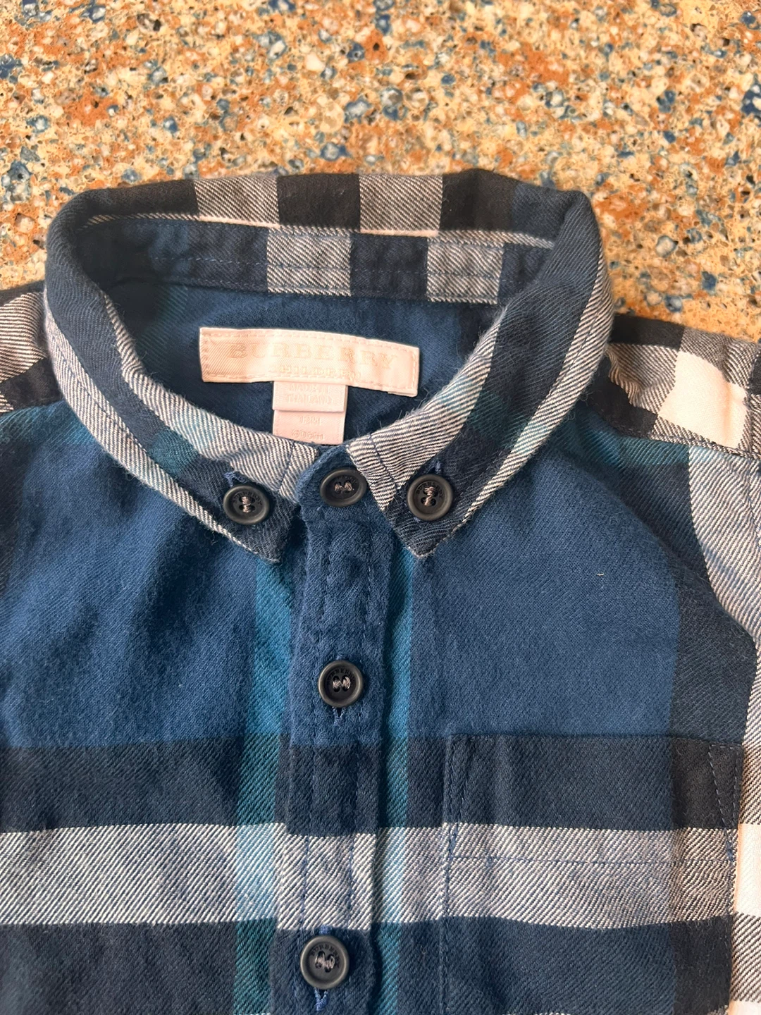 Original and authentic Burberry  Long Sleeve Plaid Shirt - photo 2