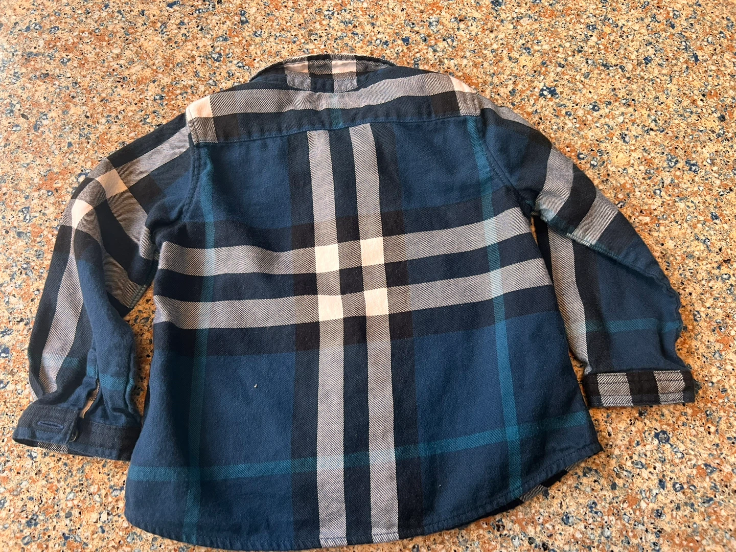 Original and authentic Burberry  Long Sleeve Plaid Shirt - photo 3
