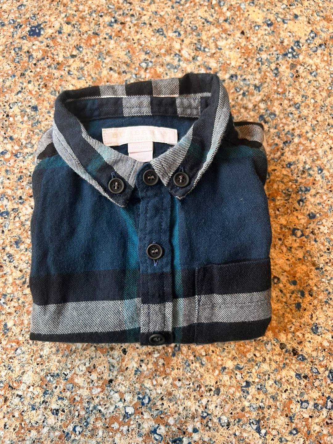 Original and authentic Burberry  Long Sleeve Plaid Shirt - photo 4