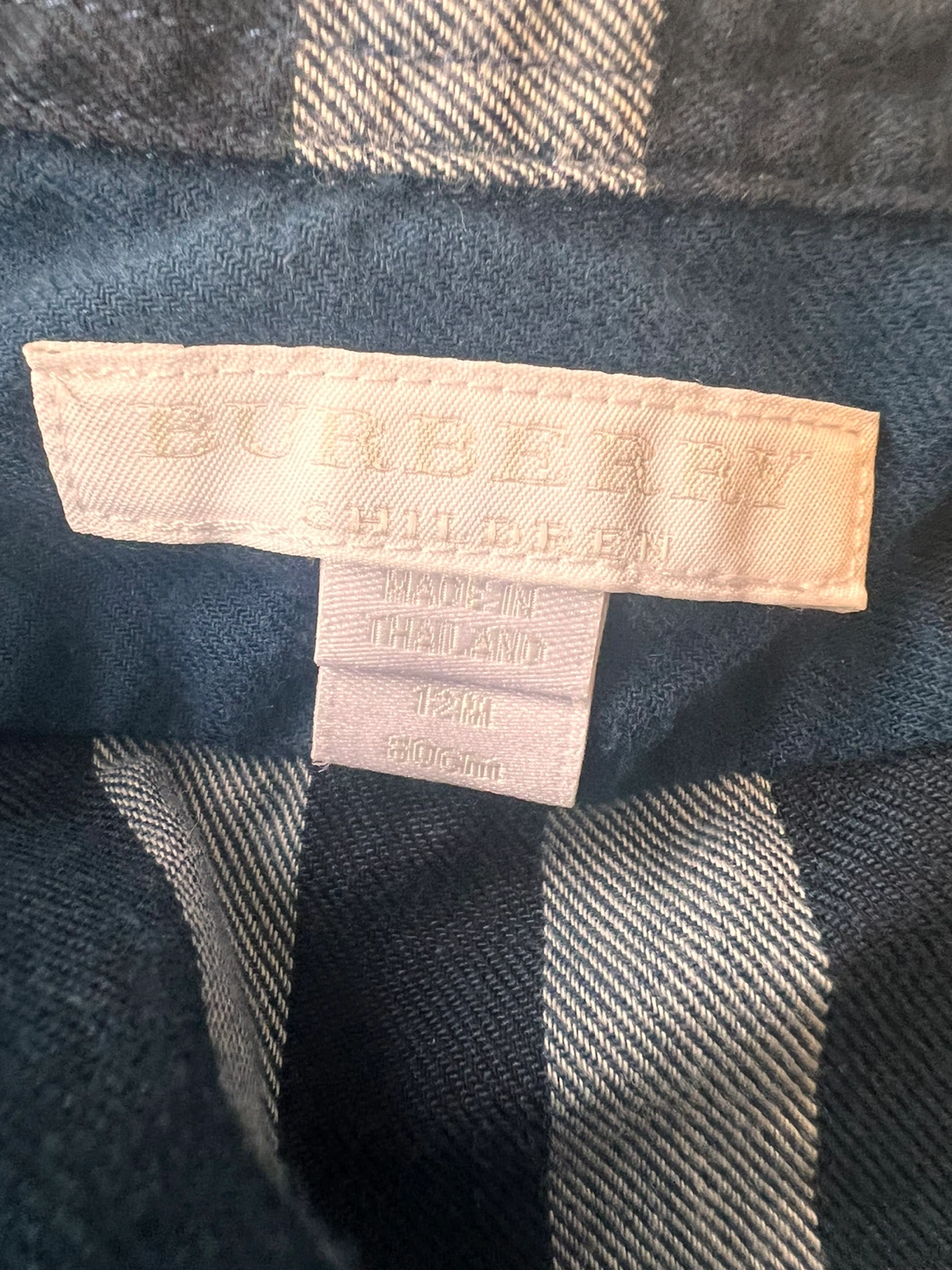 Original and authentic Burberry  Long Sleeve Plaid Shirt - photo 5