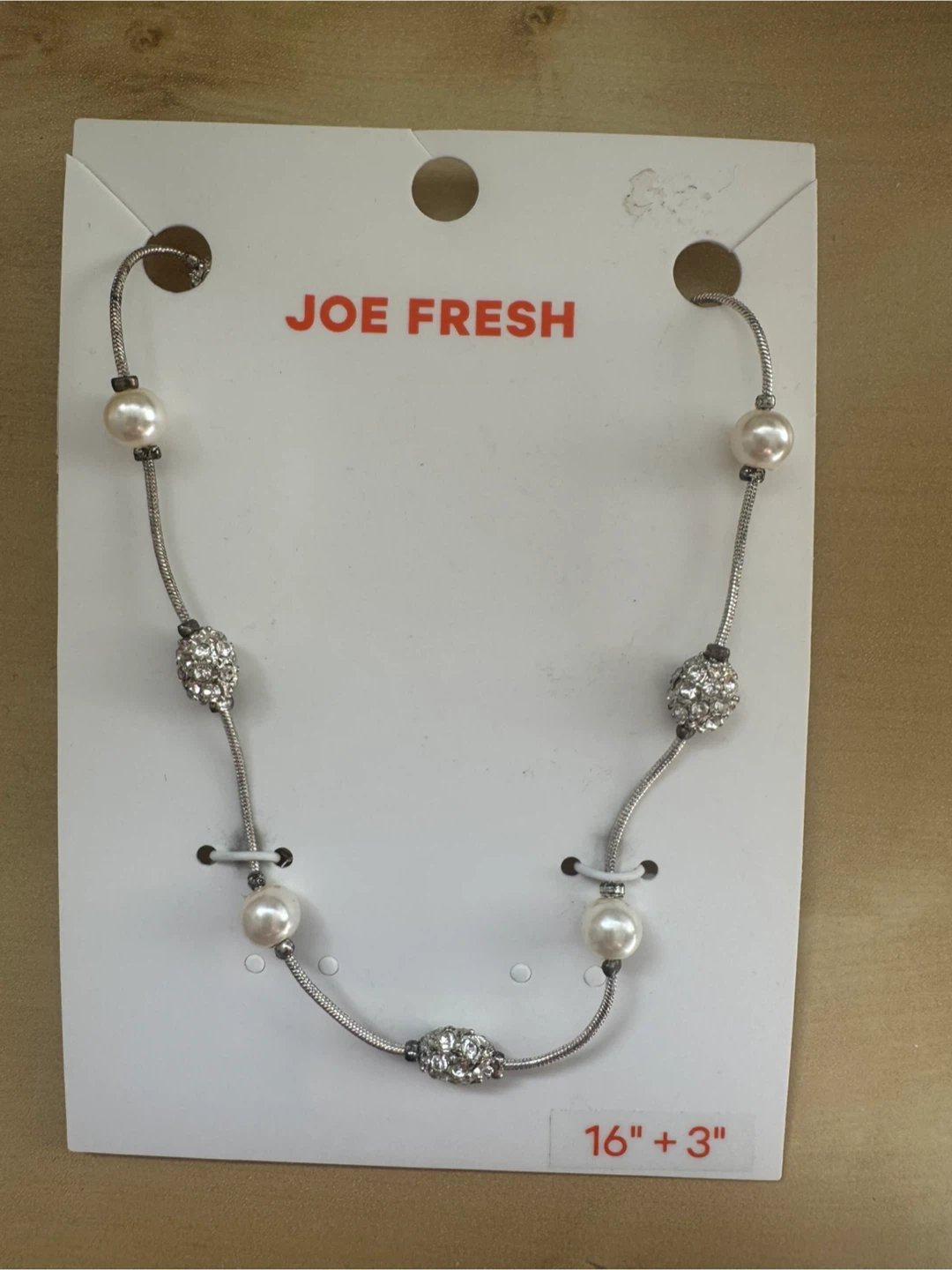 *New* Joe Fresh Silver Tone Necklace
