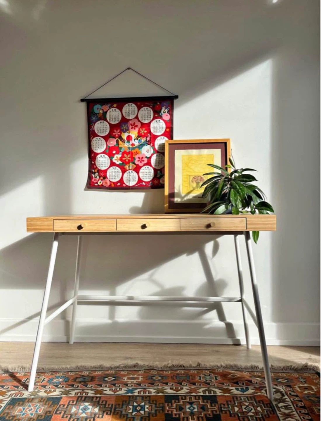 IKEA bamboo desk