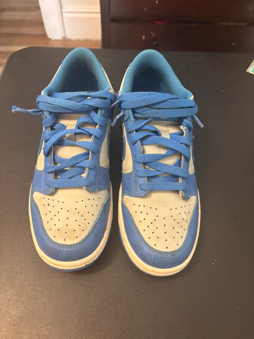 Nike Dunk Low Blue & white Sneakers - photo 2