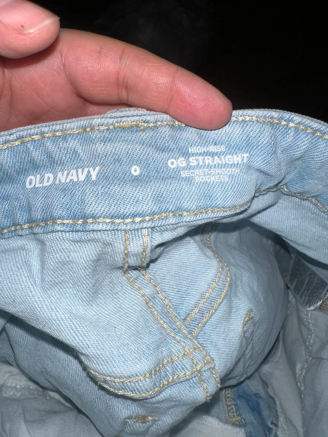 Old Navy OG Straight Denim Shorts Size 0 - photo 3