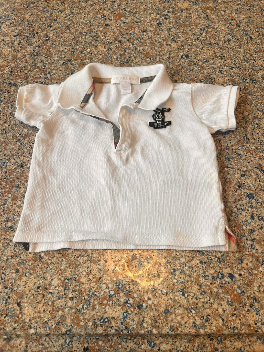 Original and authentic Burberry Baby Polo Shirt