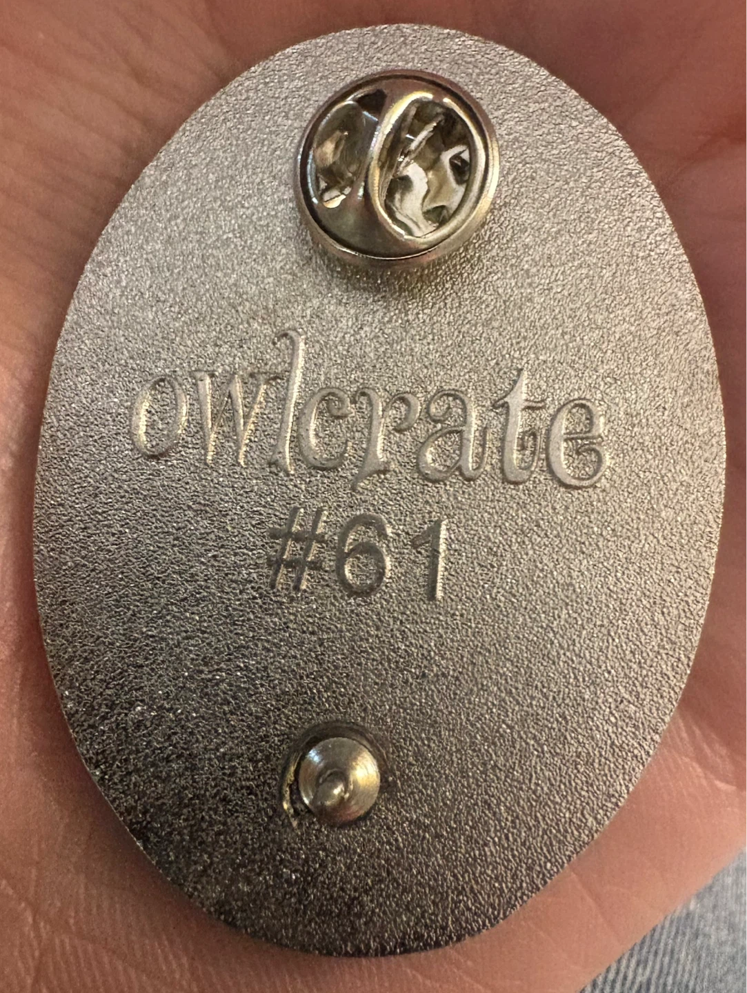 OwlCrate #61 Enamel Pin (missing one pin back) - photo 2