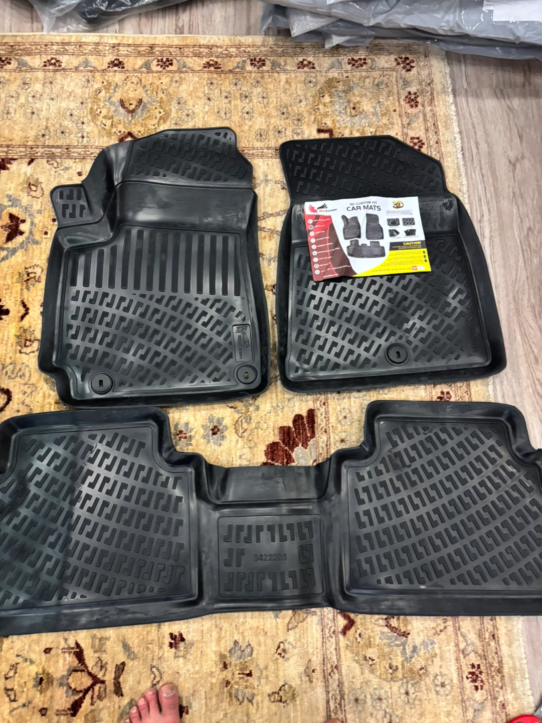 Rizliner 3D Custom Fit Car Mats for Kia Soul 2020-2024 - photo 3
