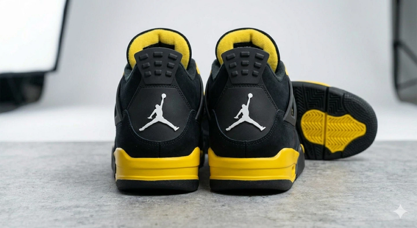 Air Jordan 4 'Lightning' Sneakers - photo 4