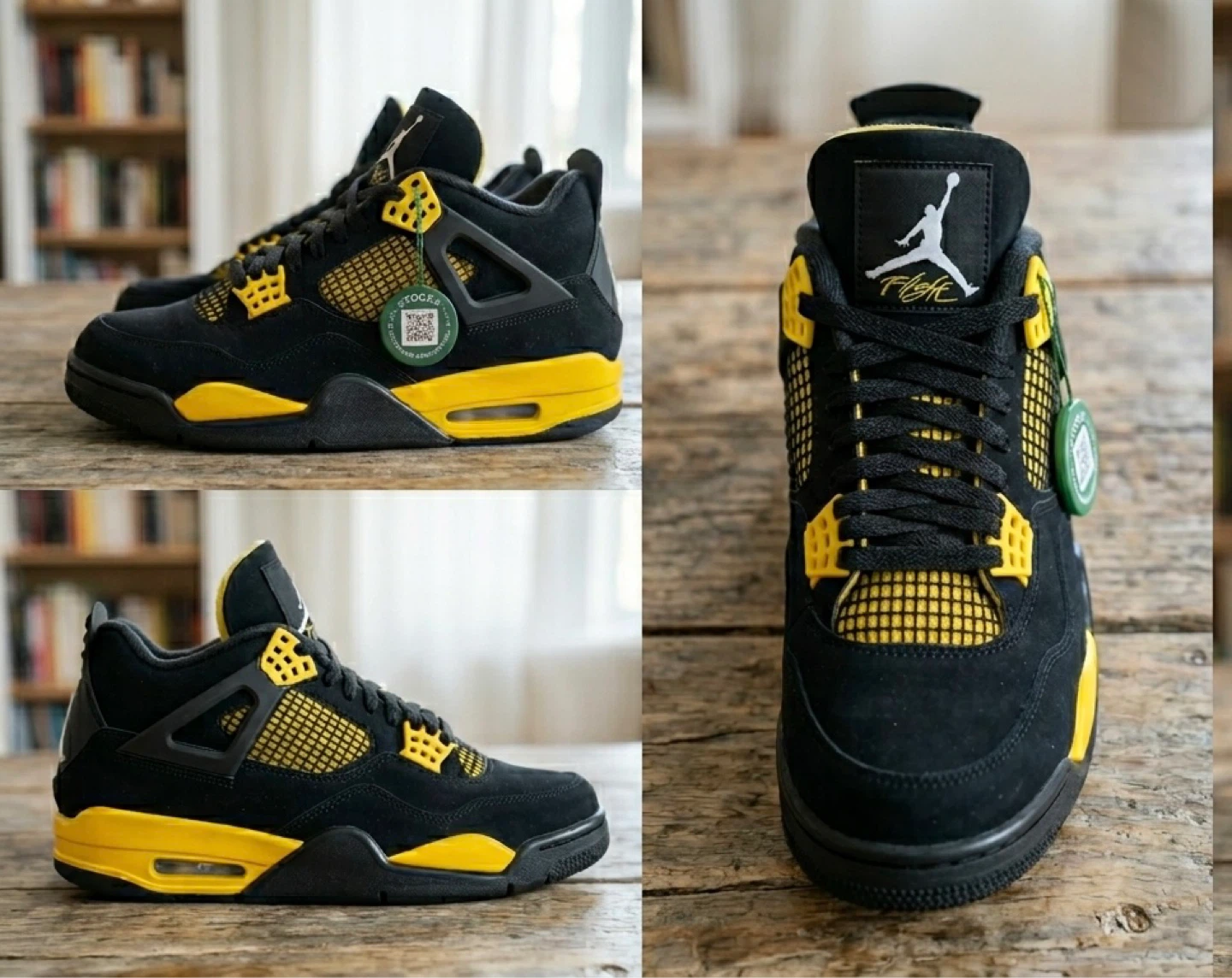 Air Jordan 4 'Lightning' Sneakers