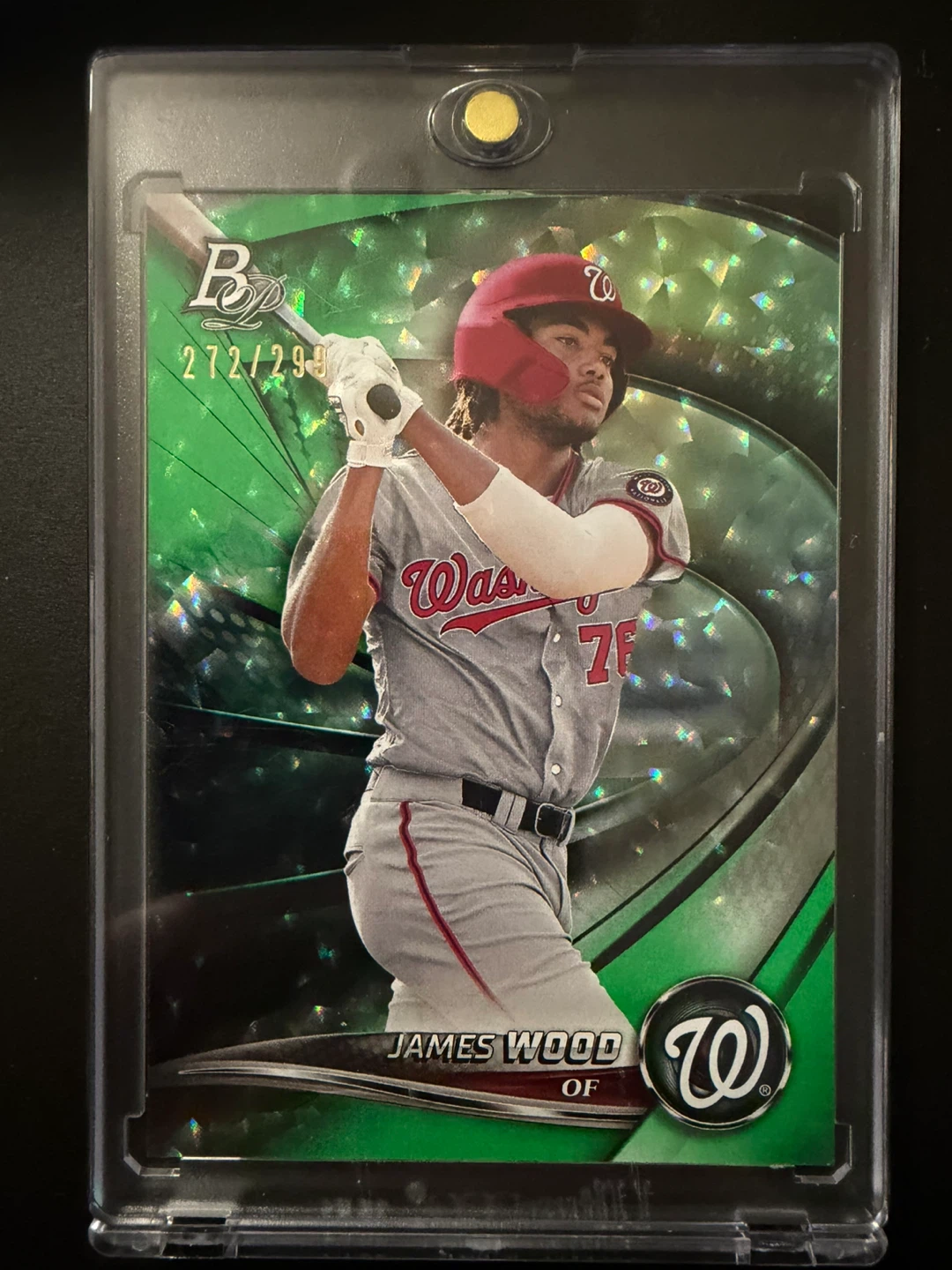 22’ Bowman Draft James Wood Baseball Card #272/299