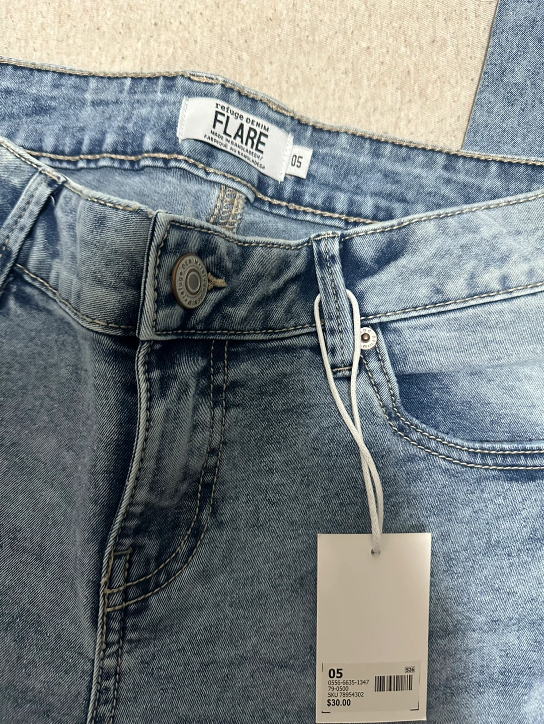 DENIM FLARE Jeans Size 05 - photo 2