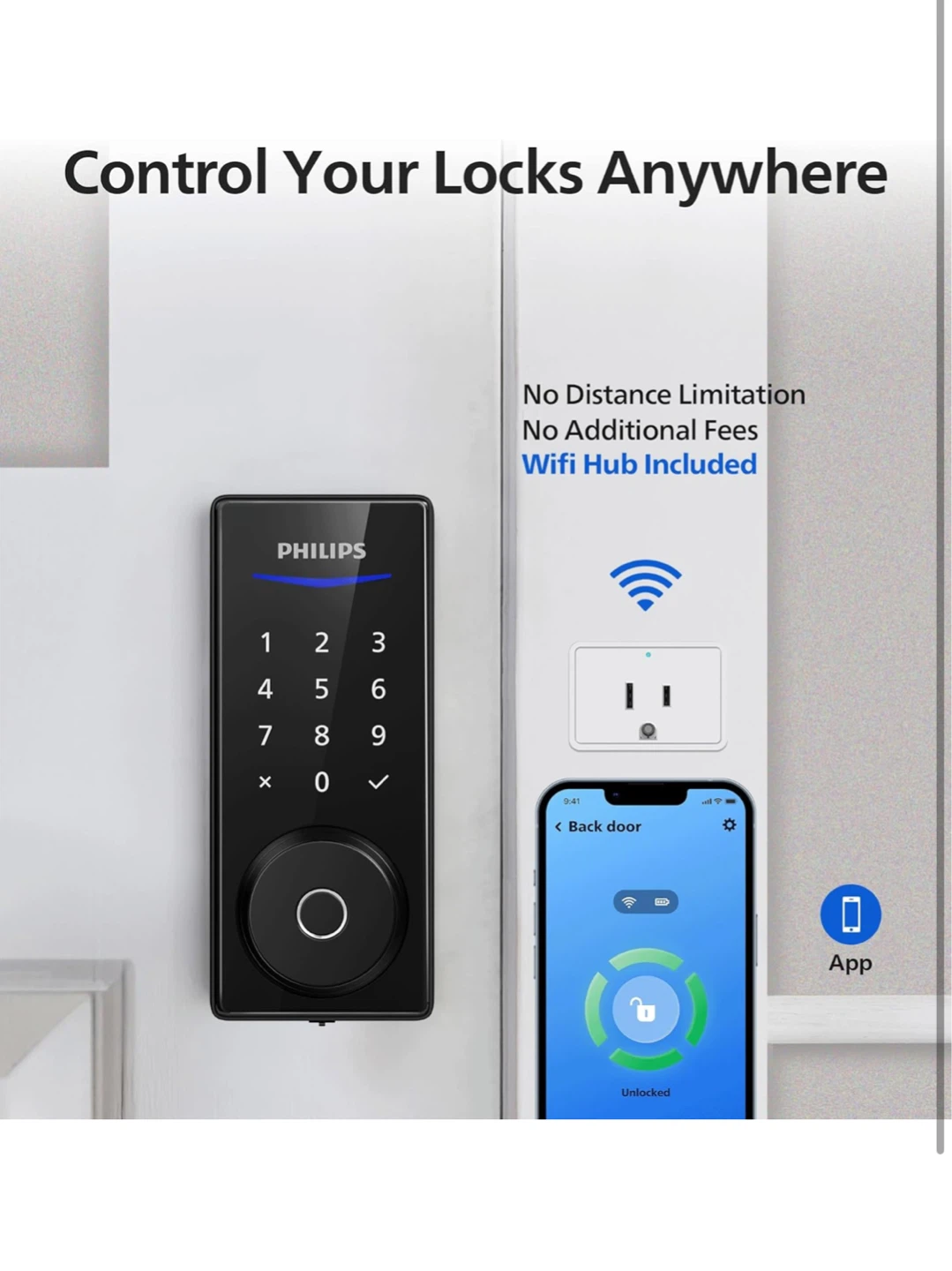 Philips Smart Deadbolt 4000 Series - photo 3
