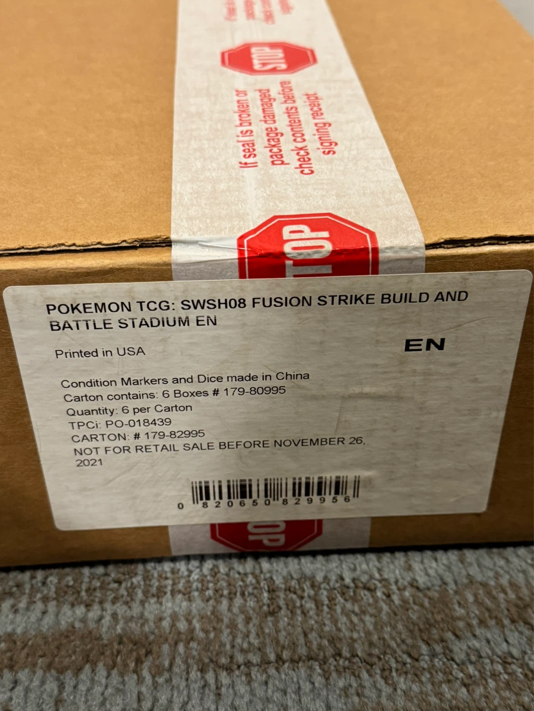 Fusion strike build and battle stadium sealed case - photo 2