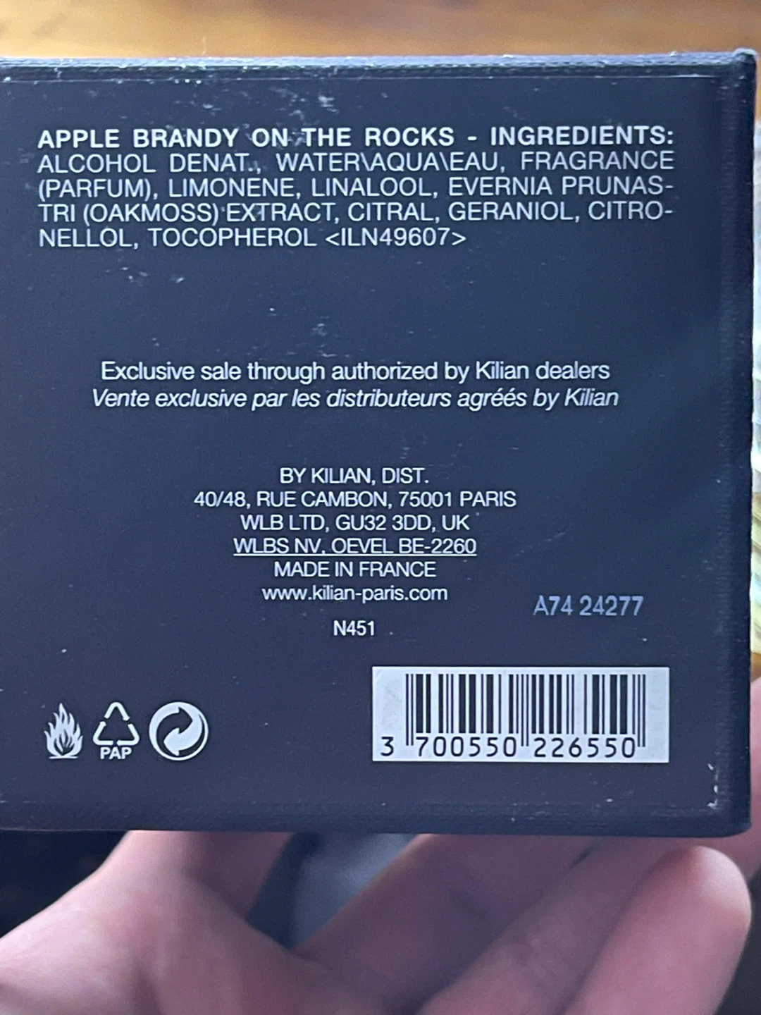 Apple Brandy on the Rocks by Kilian 50ml EDP - photo 5