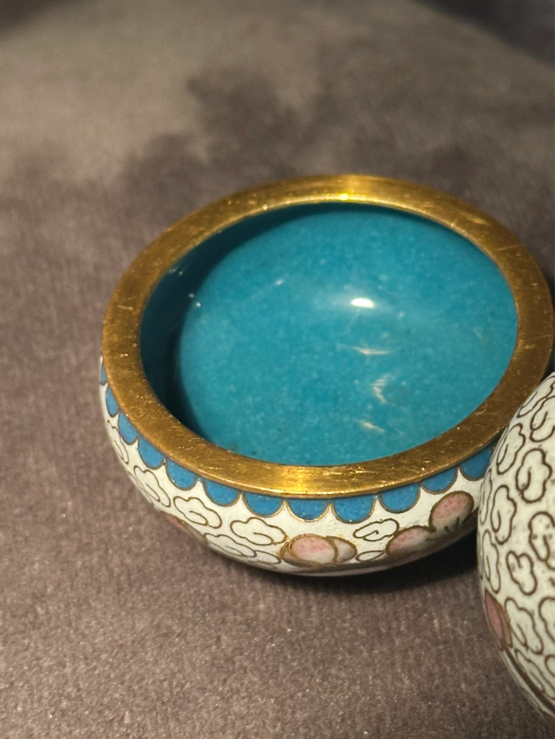 cloisonne Ooen Salt and Pepper - photo 2