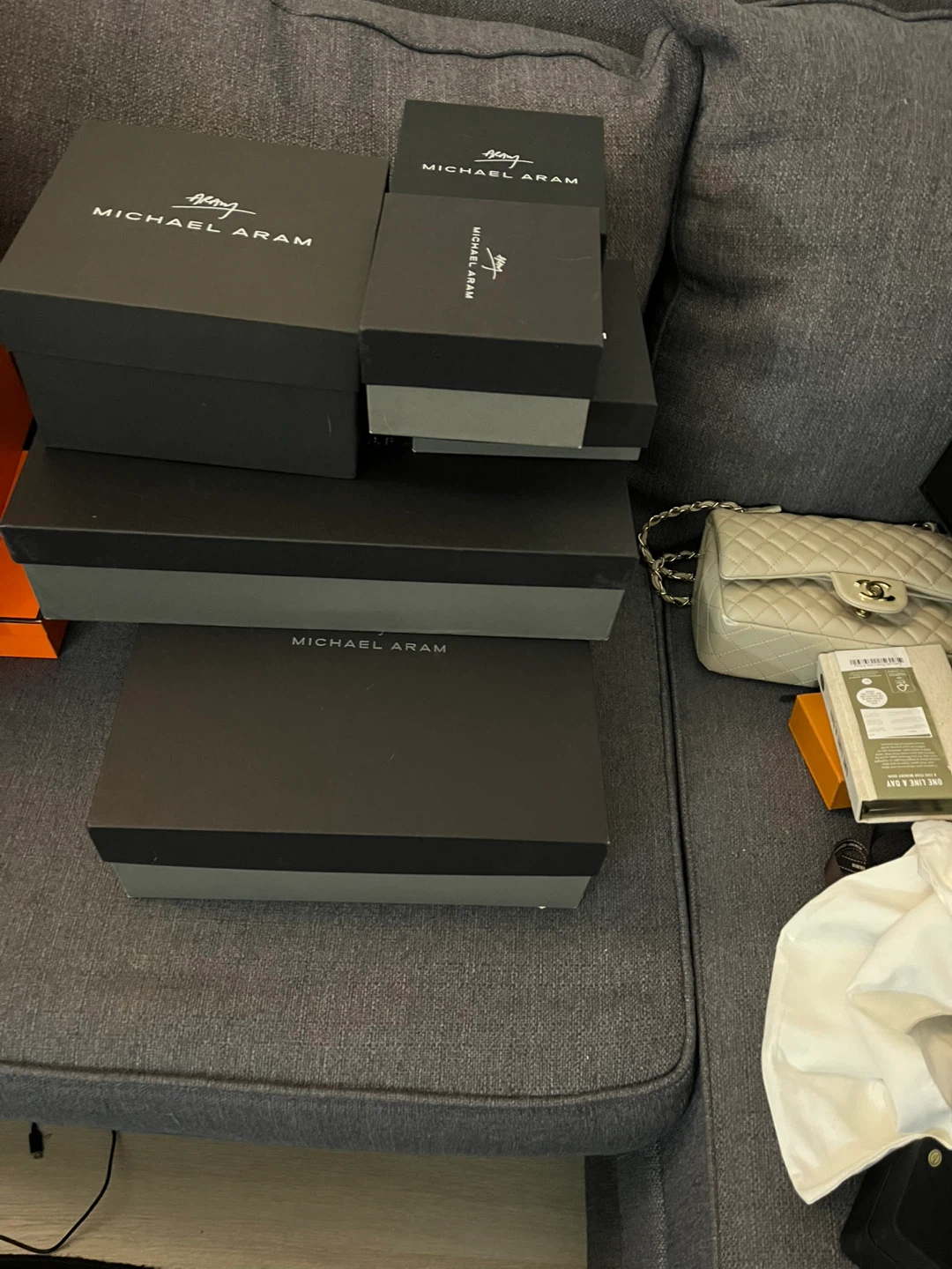 Michael Aram and Gianvito Rossi Boxes and Dust Bag - photo 3
