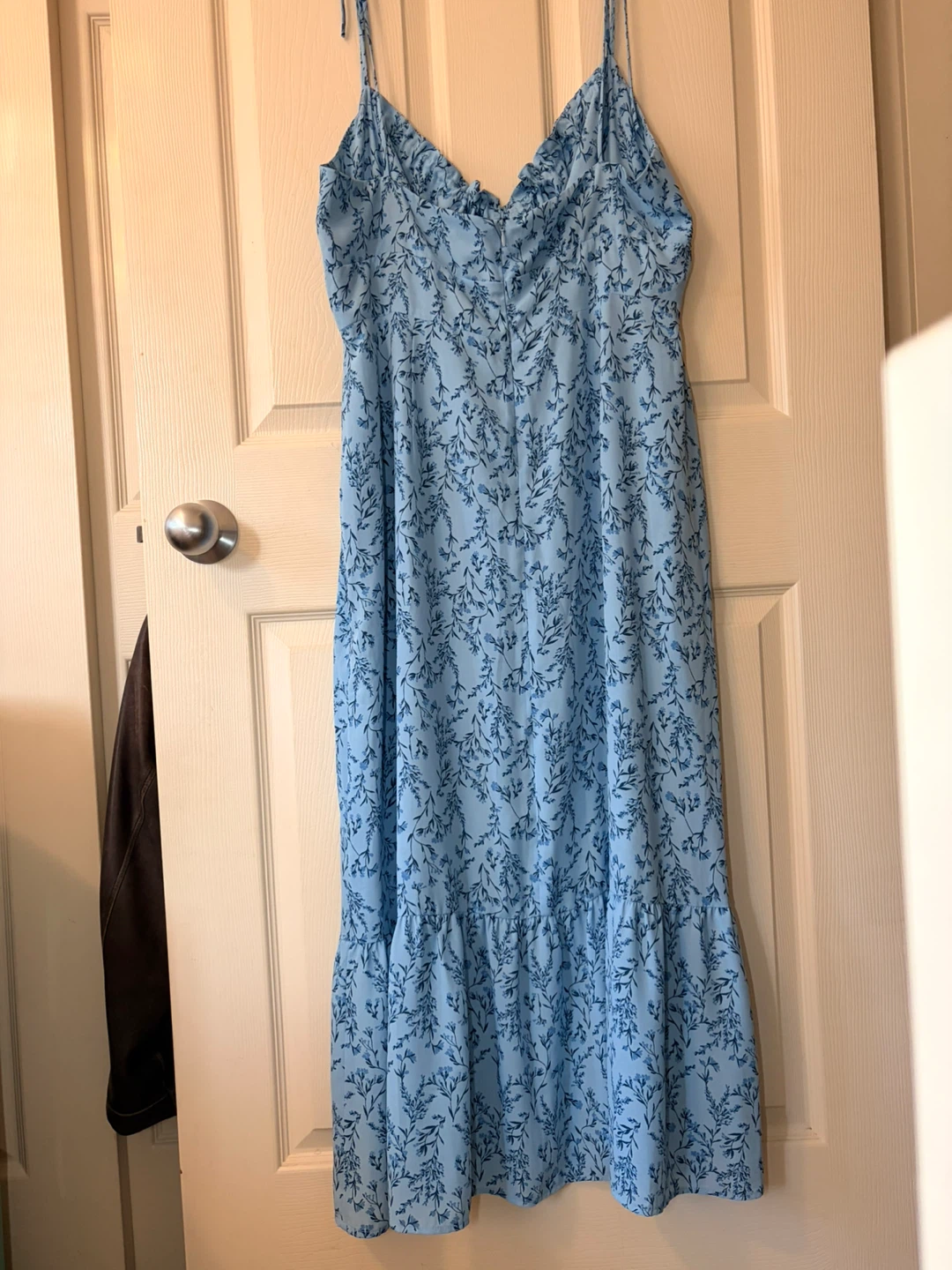 Blue Flower Print Dress - photo 2