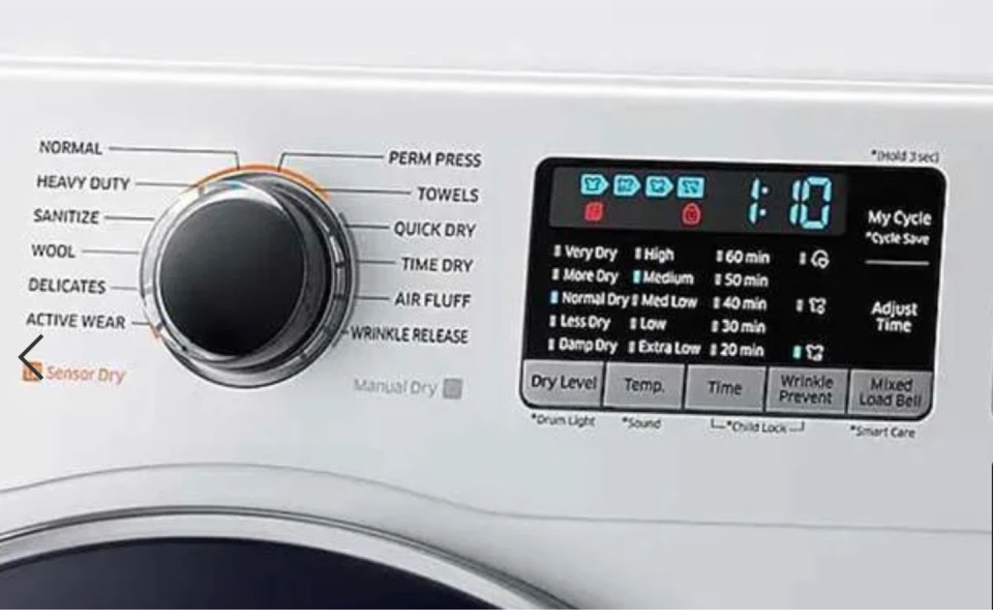 Samsung 4.0 Cu.Ft. Vented 24" Compact Electric Dryer - photo 4